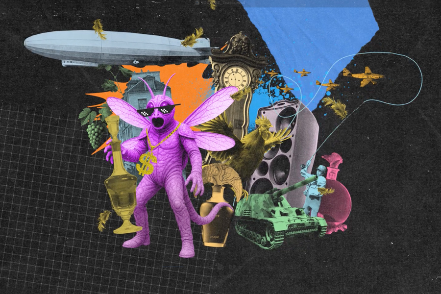 collage2 Lauren Hardy podcast de marque fiction Cognac Hardy Grand Prix 2025