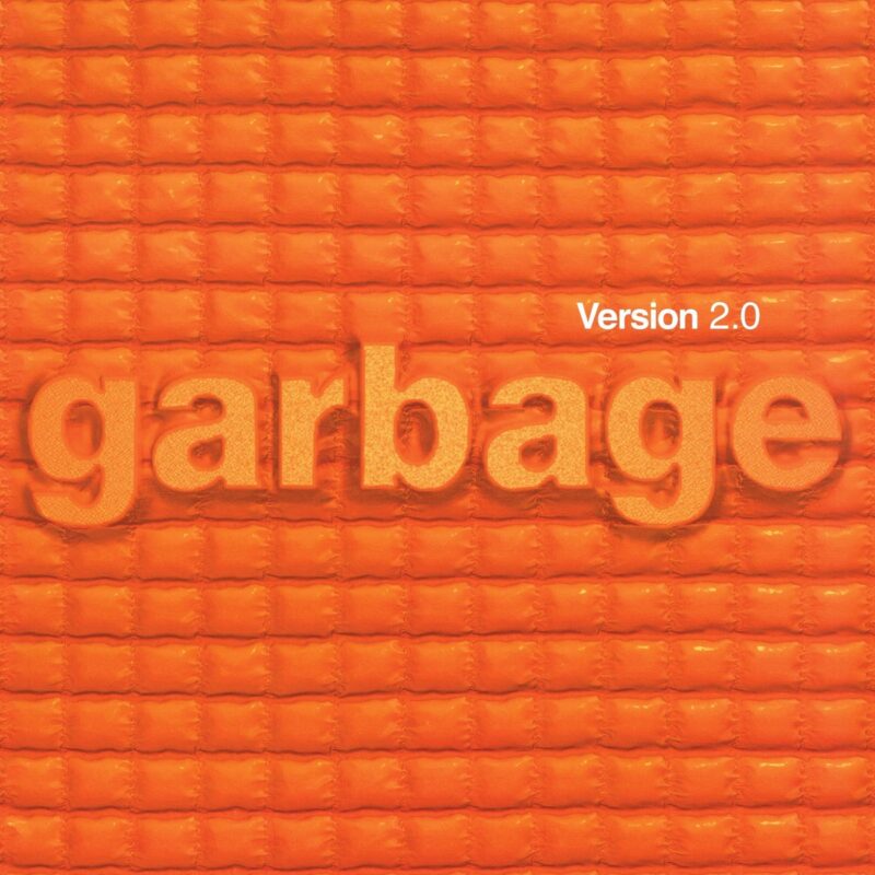 Pochette de l'album Version 2.0 de Garbage (1998)